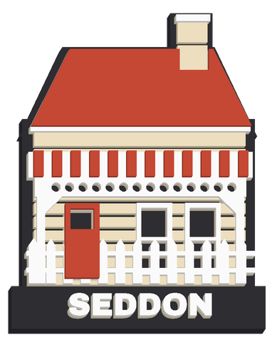 Victorian cottage magnet